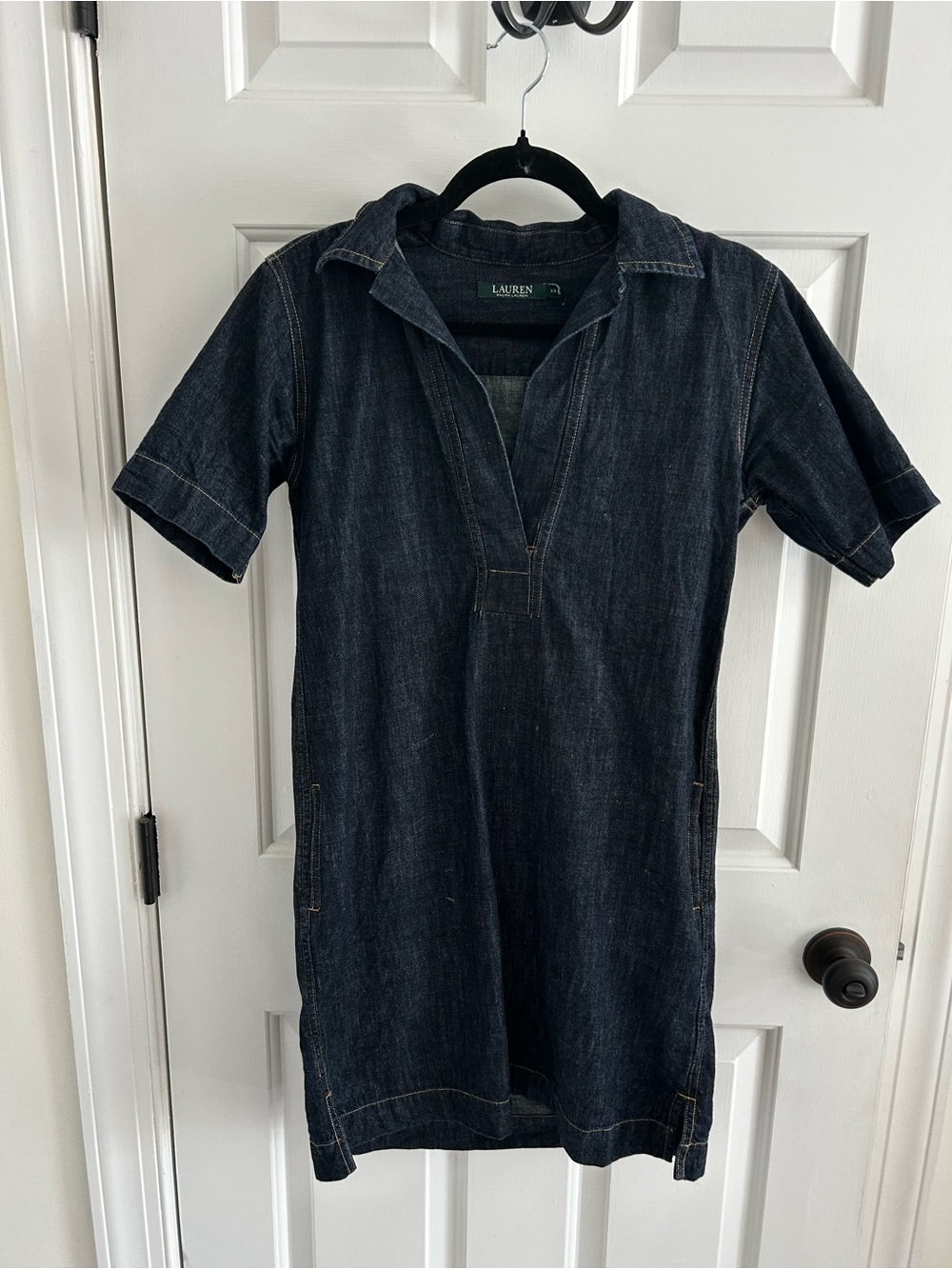 Ralph Lauren Dark Denim Polo Dress